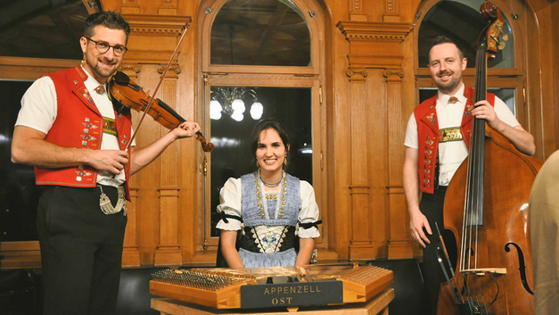 Das Trio «Appenzell Ost» (v. l.): Damian Neff, Christa Kölbener und Martin Fässler.
